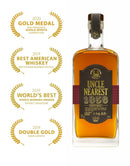 Uncle Nearest 1856 Premium Aged Whiskey & 1884 Small Batch Whiskey with 4 Markham Marquis by Waterford Double Old Fashioned Glasses