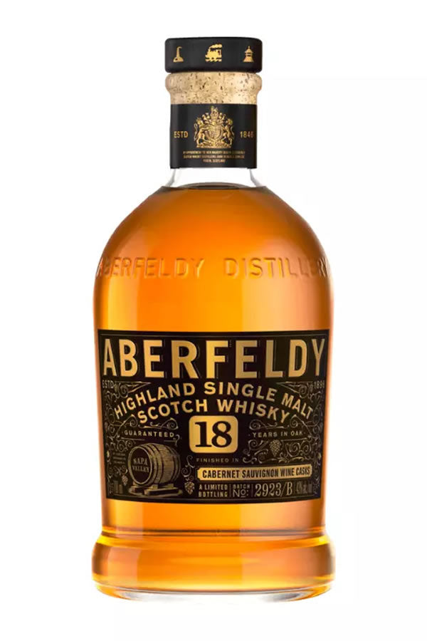 Aberfeldy 18 Year Cabernet Sauvignon Cask Finish 750ML