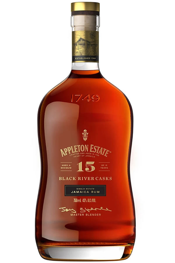 Appleton Estate 15Yr Black River Casks Jamaican Rum 750ML