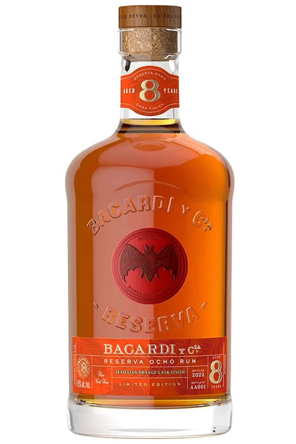 Bacardi Ocho 8 Year Sevillian Orange 750ML