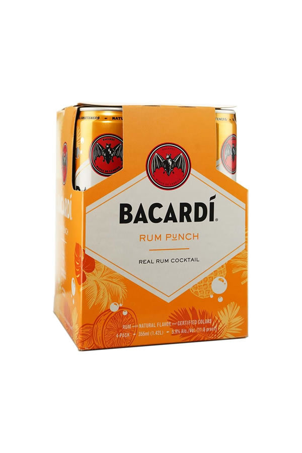 Bacardi Ready to Drink Rum Punch 4PK