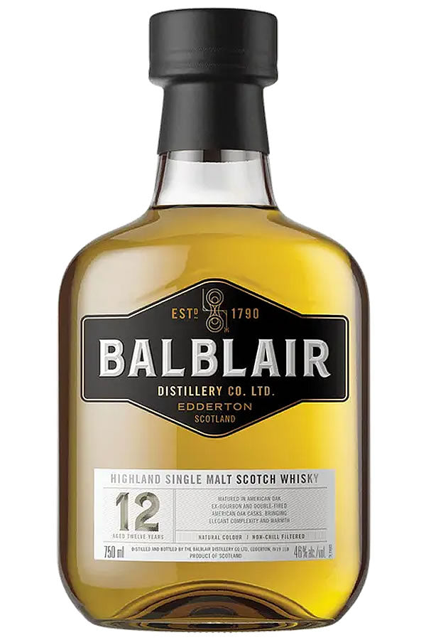 Balblair 12 Year Single Malt Scotch 750ML