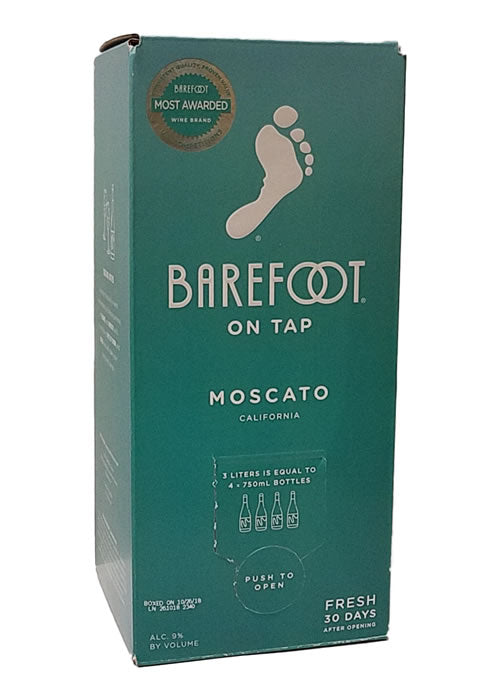 Barefoot Moscato 3L Box