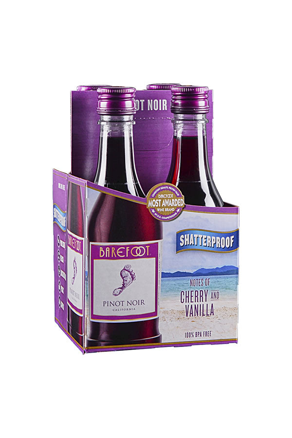 Barefoot Pinot Noir 4Pk 187ML