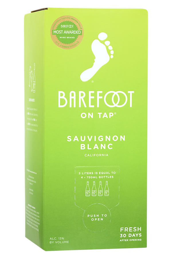 Barefoot Sauvignon Blanc 3L Box