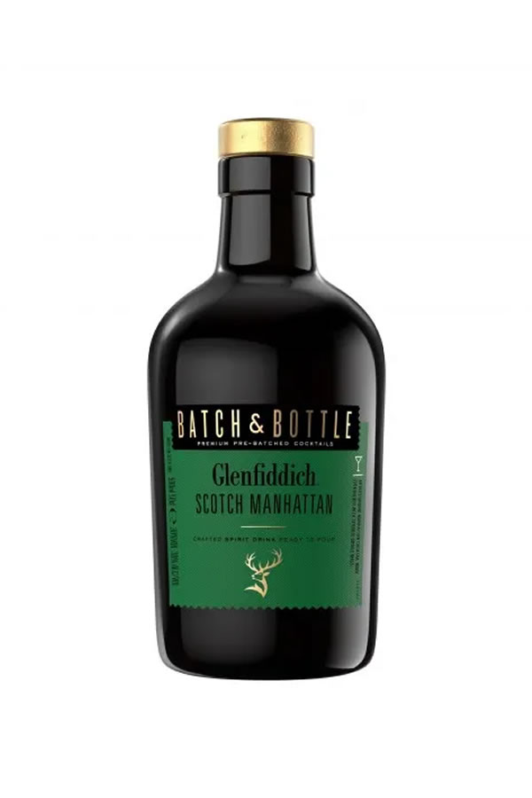 Batch & Bottle Glenfiddich Scotch Manhattan 375ML