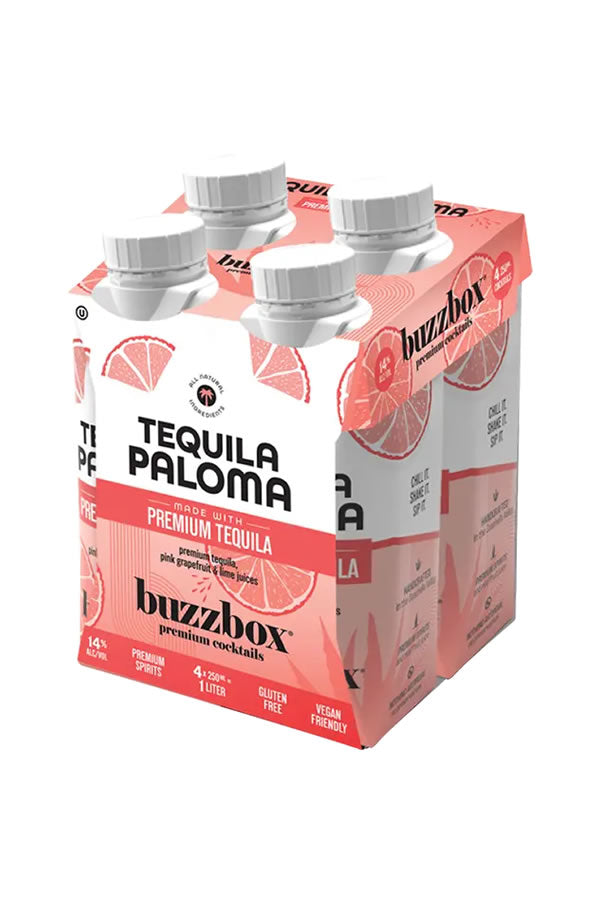 Buzzbox Tequila Paloma 4Pk