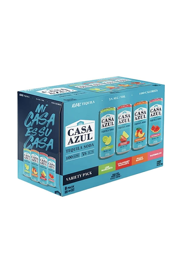 Casa Azul Tequila Soda Variety 8Pk