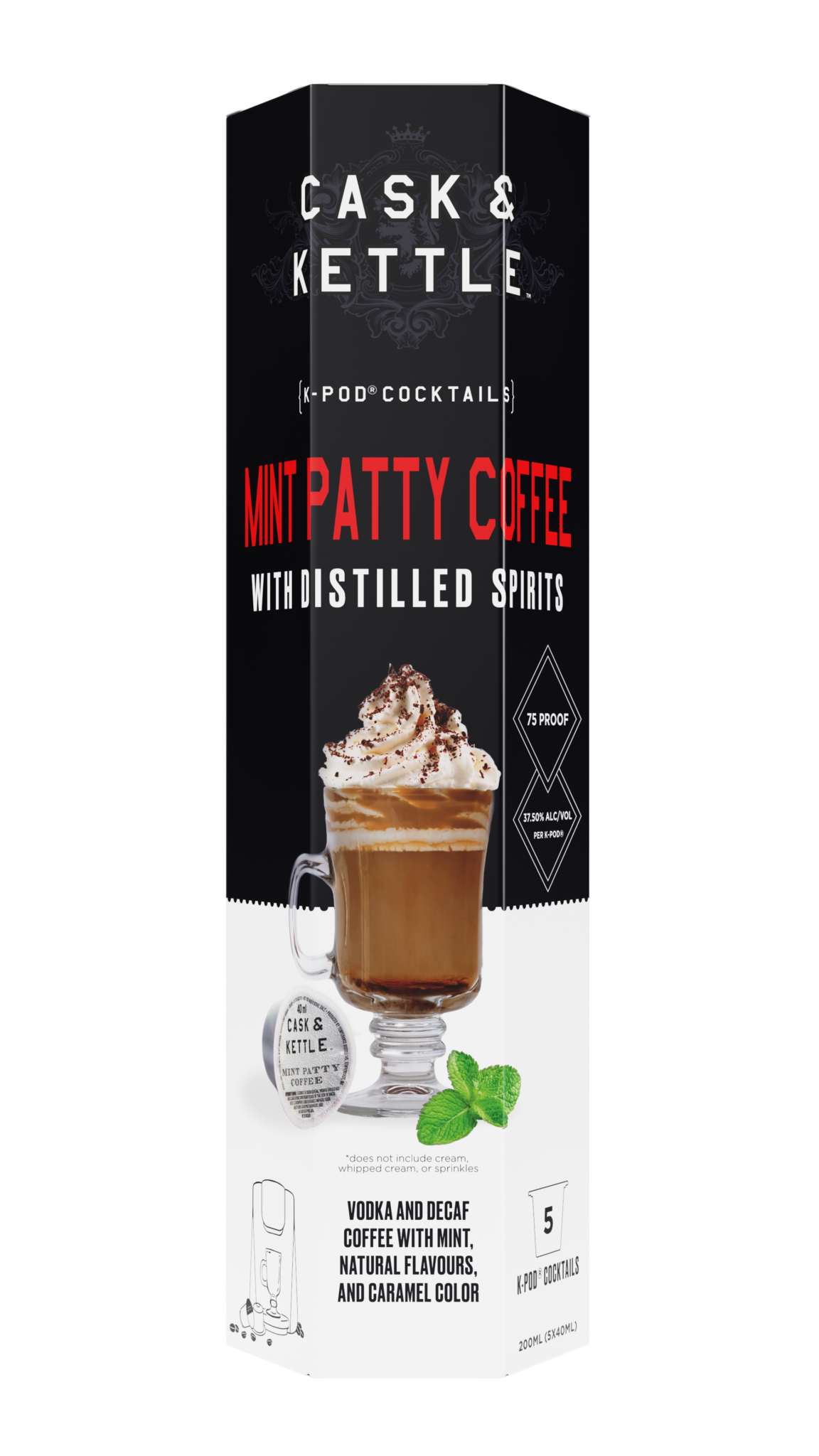 Cask & Kettle Mint Patty Coffee 200ML