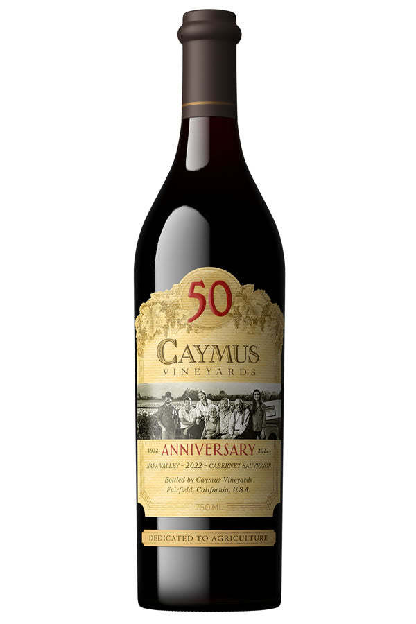 Caymus Napa Cabernet Sauvignon 50th Anniversary 2022