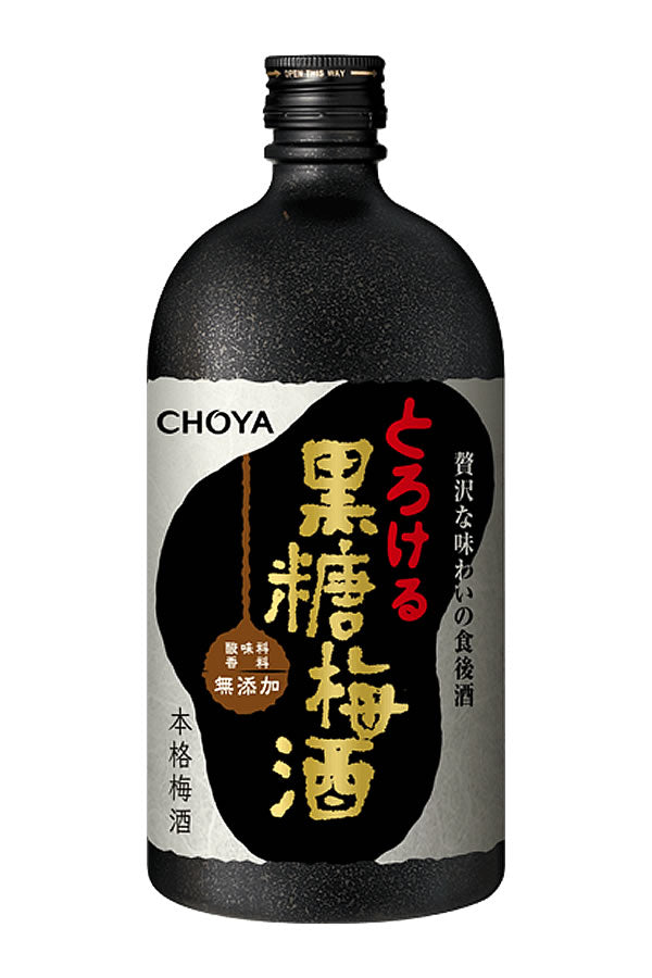 Choya Kokuto Black Sugar Plum Sake 750ML