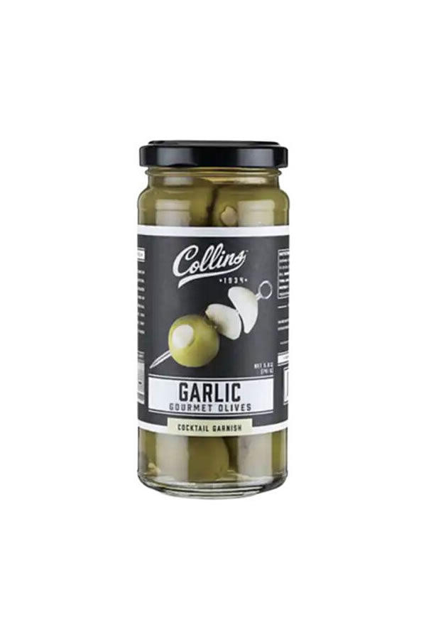 Collins Garlic Queen Olives 5OZ