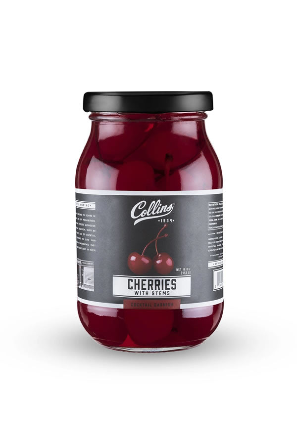 Collins Stemmed Cocktail Cherries 26OZ