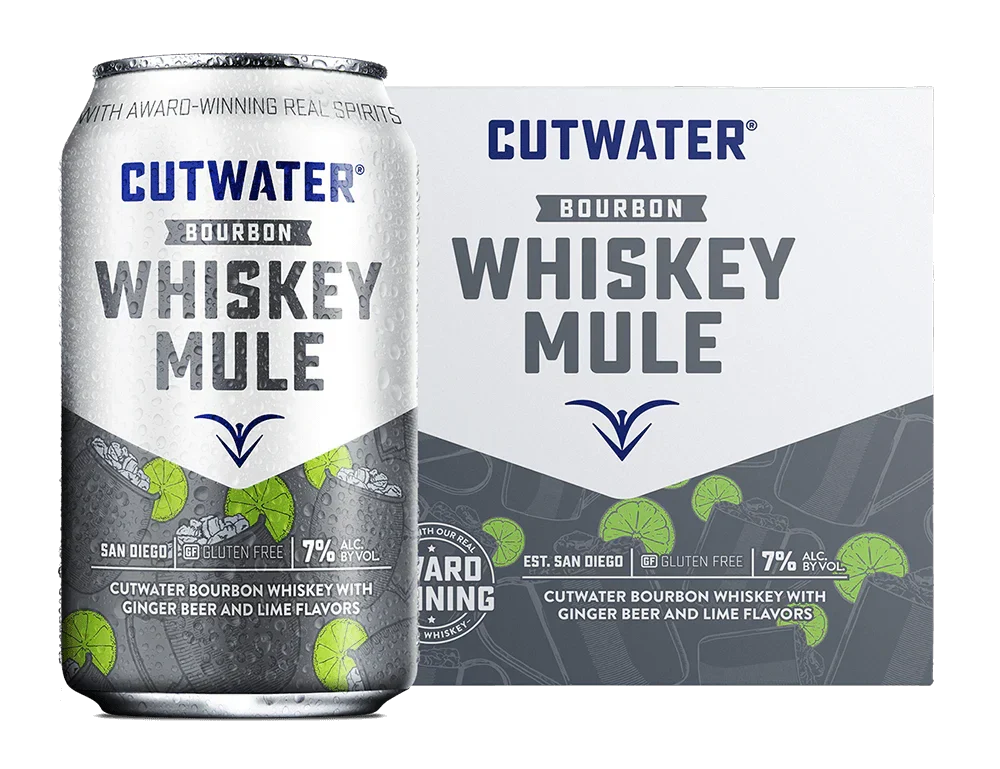 Cutwater Whiskey Mule 4PK