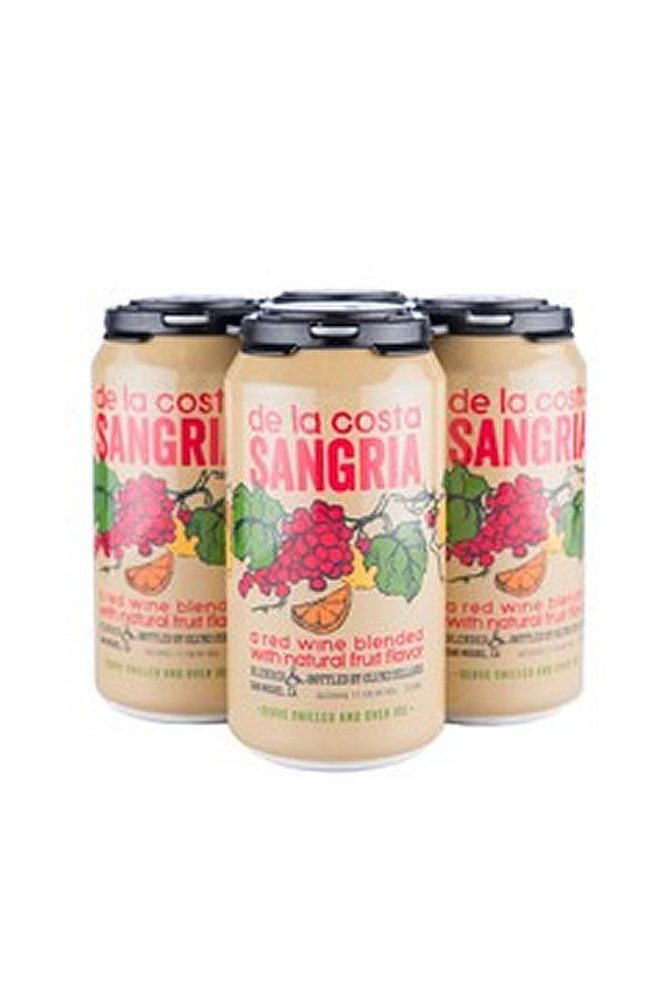 De La Costa Red Sangria 4Pk 375ML
