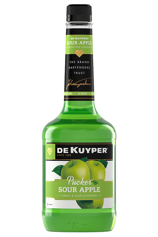Dekuyper Sour Apple Pucker 750ML