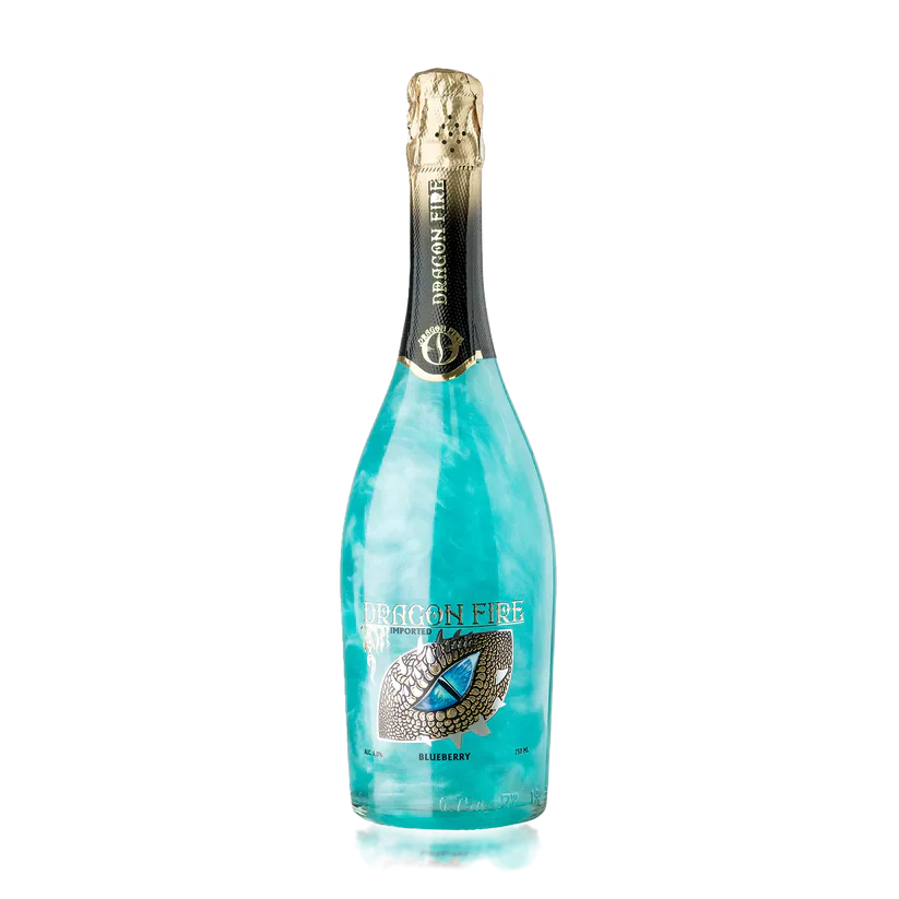 Dragonfire Blueberry Sparkling Wine