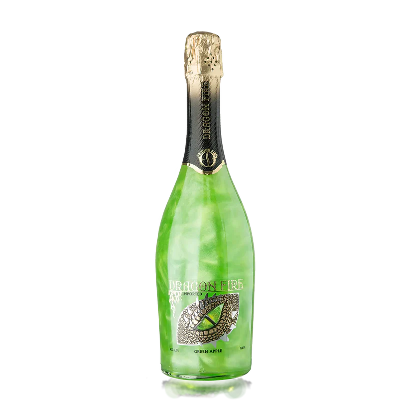Dragonfire Green Apple Sparkling Wine