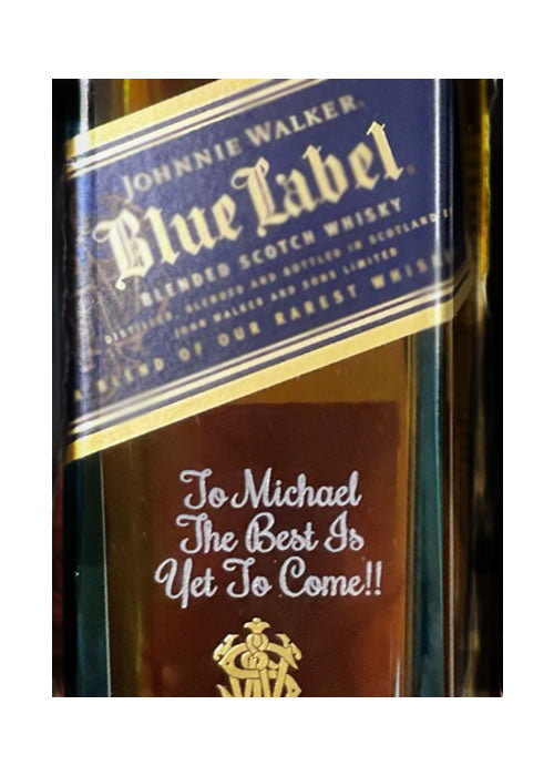 Bottle Engraving