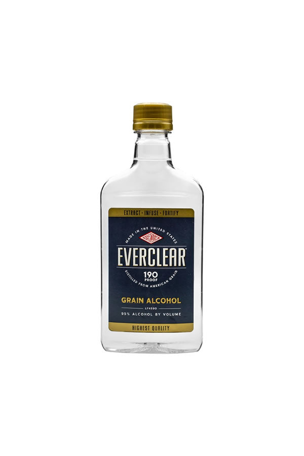 Everclear Grain Alcohol 190 Proof 200ML