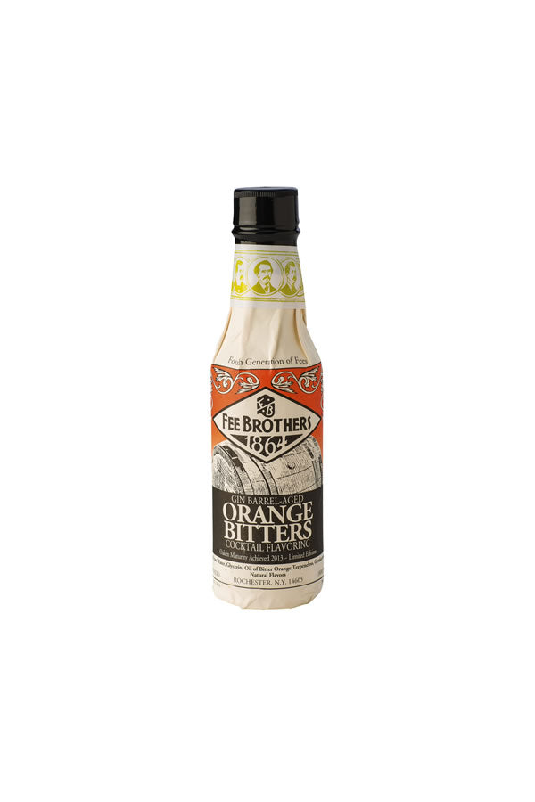 Fee Brothers Gin Barrel Aged Orange Bitters 5OZ