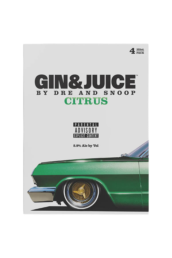 Gin & Juice Citrus 4Pk