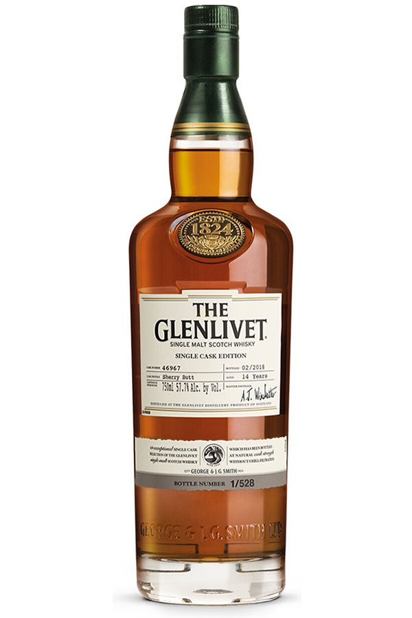 Glenlivet Single Cask 17 Year Sherry Butt Cask Strength 750ML
