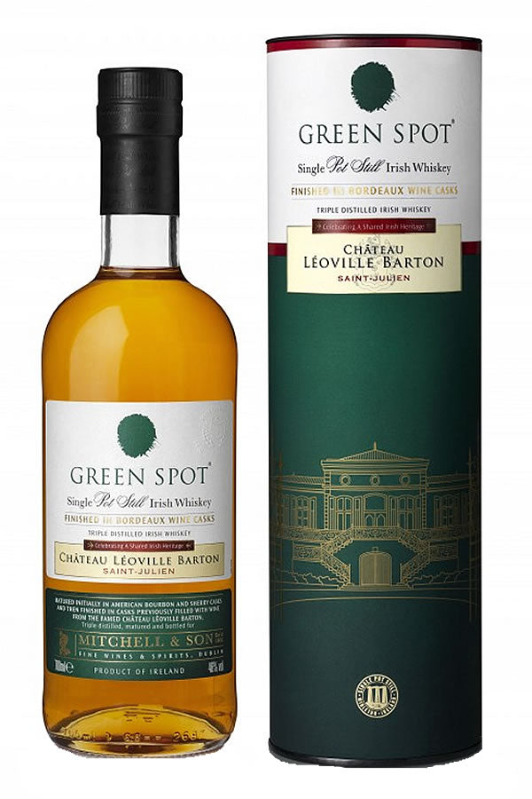 Green Spot Chateau Leoville Barton Single Pot Still Irish Whiskey 750ML