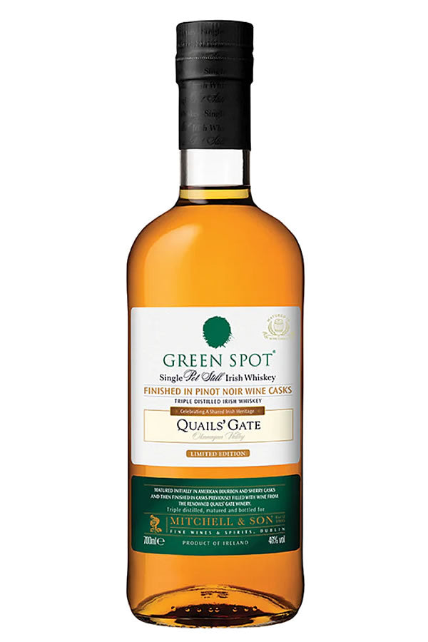 Green Spot Quails' Gate Pinot Noir Finish Irish Whiskey 750ML