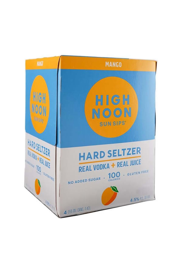 High Noon Vodka & Soda Mango 4PK
