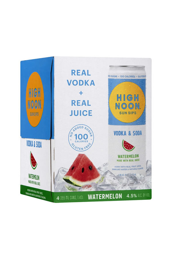 High Noon Vodka & Soda Watermelon 4PK