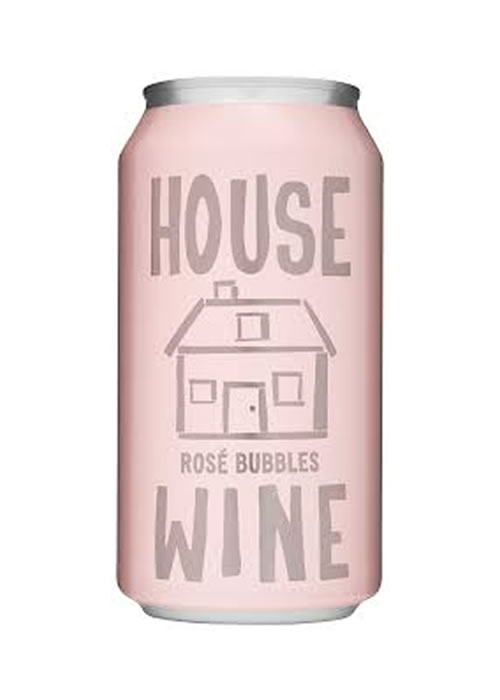 House Wine Rose Bubbles 375ML Can