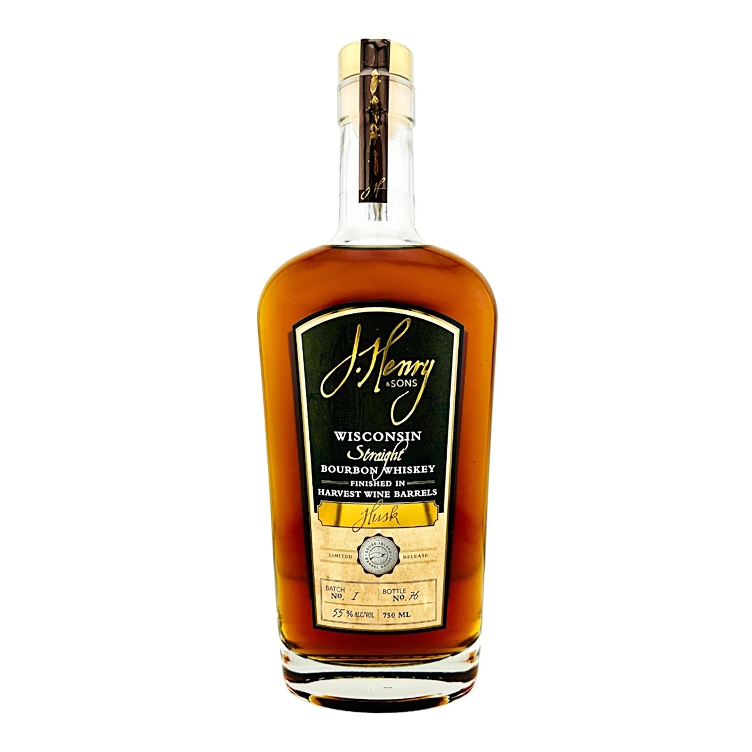 J. Henry & Sons Husk Reserve Bourbon 750ML