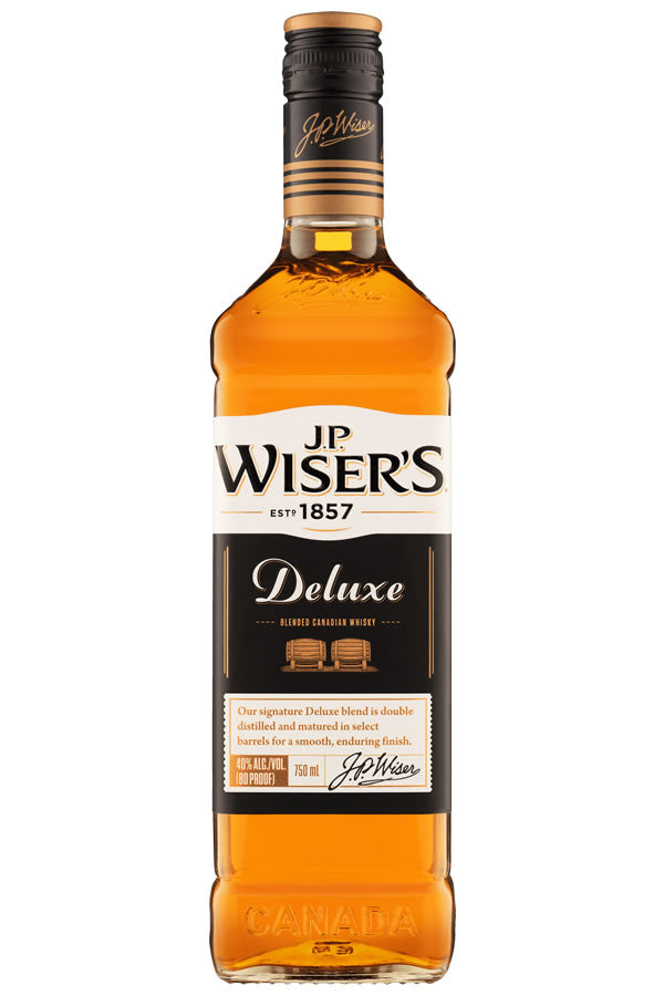 J.P. Wiser's Deluxe Canadian Whisky 750ML