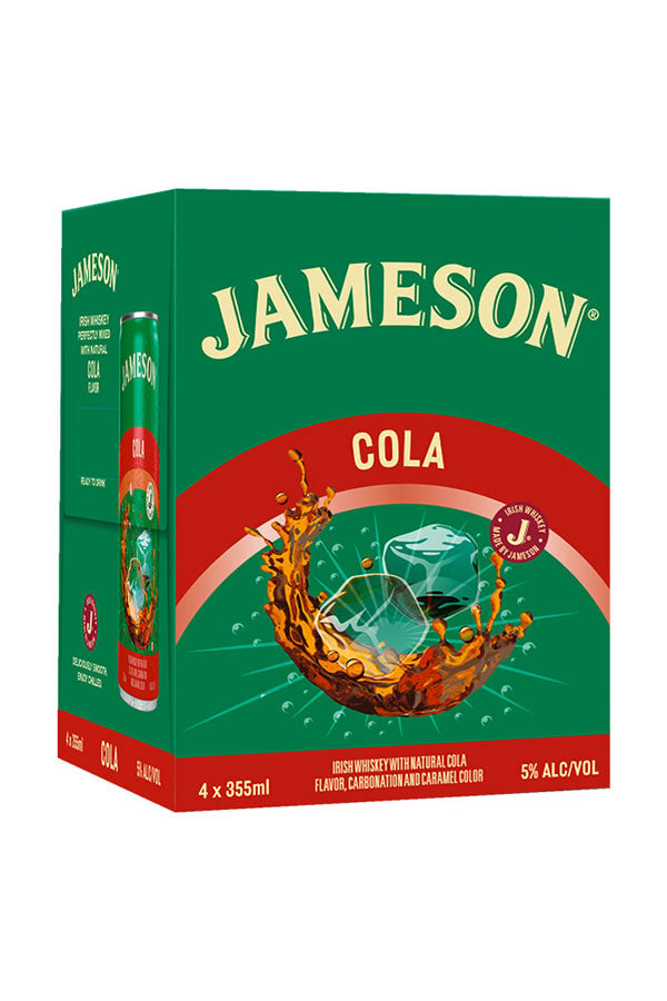 Jameson Irish Cola 4Pk