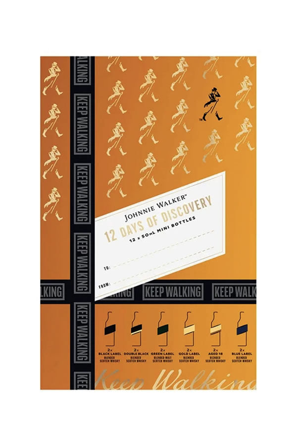 Johnnie Walker 12 Days Of Discovery 12PK 50ML
