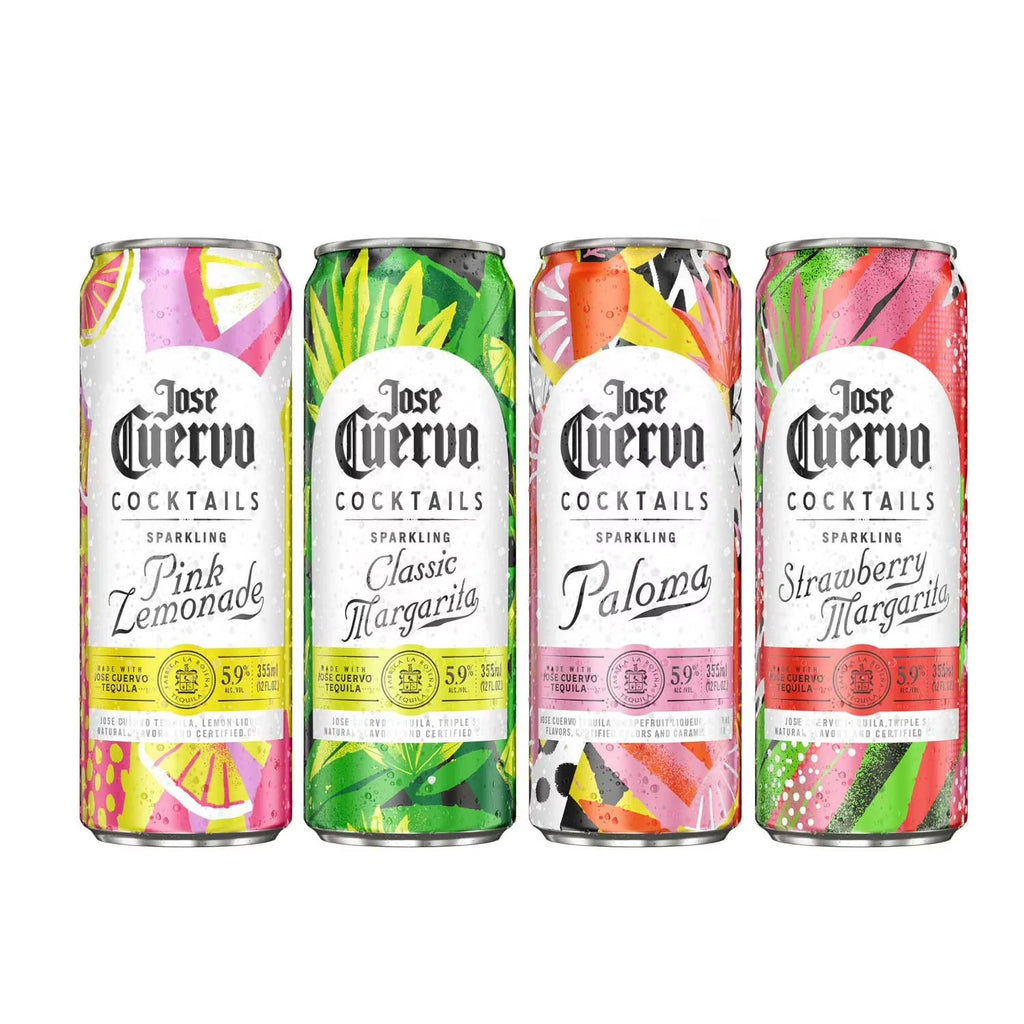 Jose Cuervo Authentic Sparkling Variety 8PK Cans