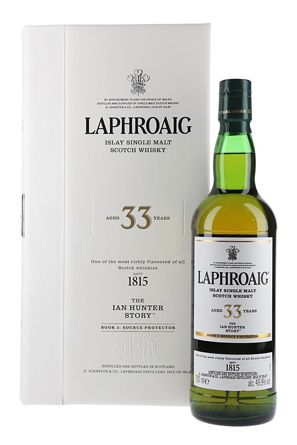 Laphroaig 33 Year The Ian Hunter Story Book 3 750ML