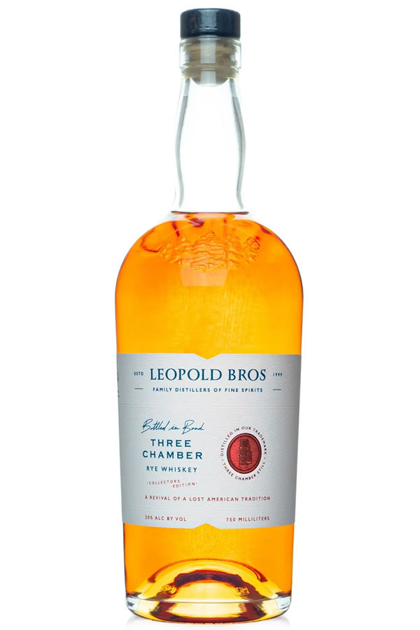 Leopold Bros Three Chamber Holiday Rye Whiskey 750ML