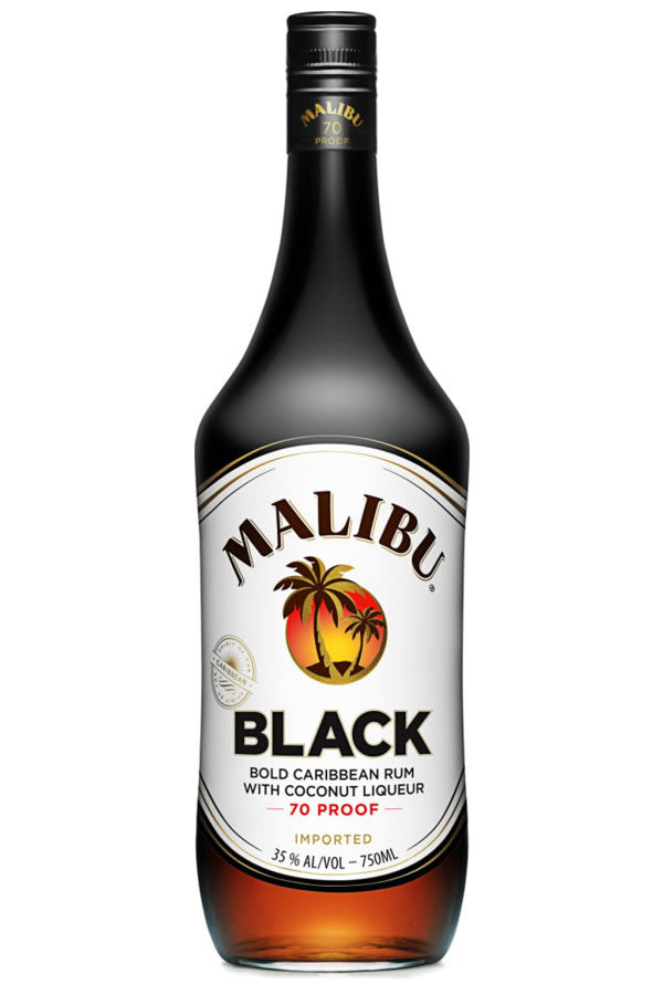 Malibu Black Rum 750ML