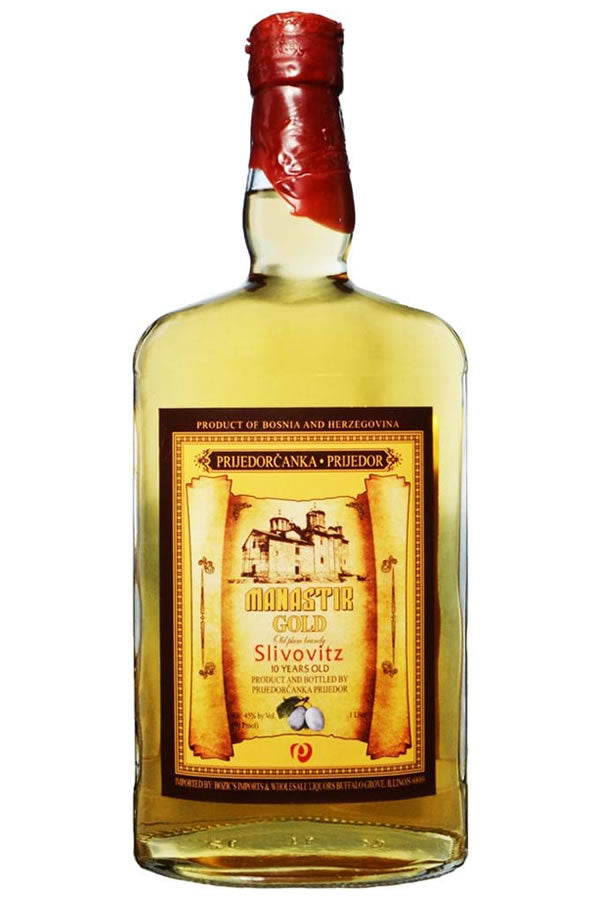 Manastir Gold 10 Year Slivovitz 1L