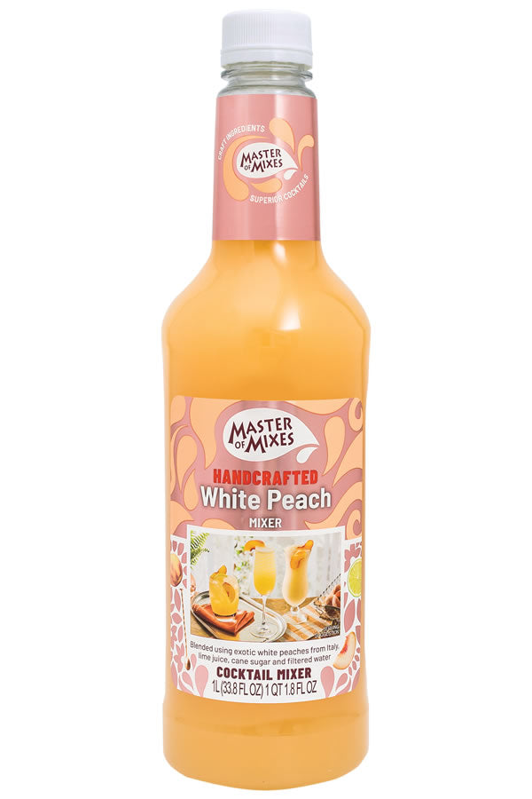 Master of Mixes White Peach Margarita Mix 1L