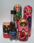 Moroz Vodka in Matryoshka 100ML Set of 3