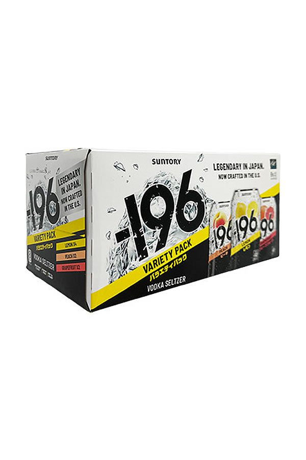 Minus 196 Vodka Seltzer Variety 8 Pack