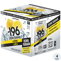 Minus 196 Zero Sugar Lemon Vodka Seltzer 4Pk