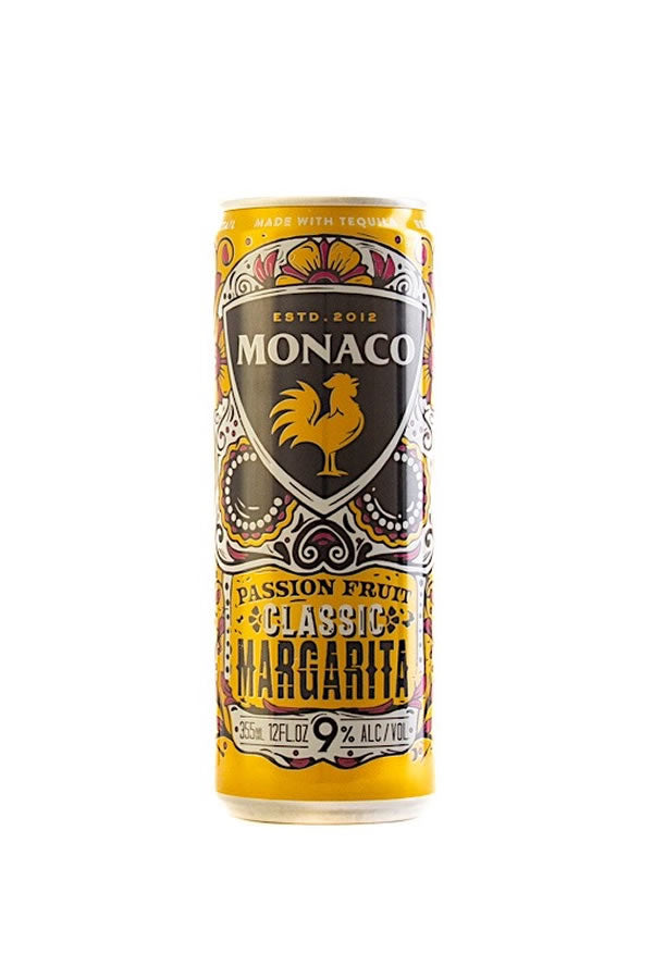 Monaco Passion Fruit Margarita 355ML
