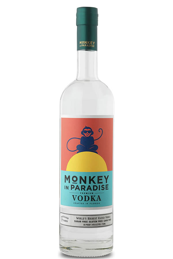 Monkey In Paradise Vodka 750ML