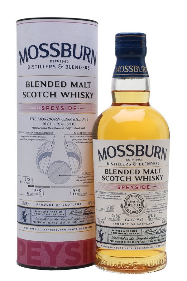 Mossburn Speyside Blended Malt 750ML