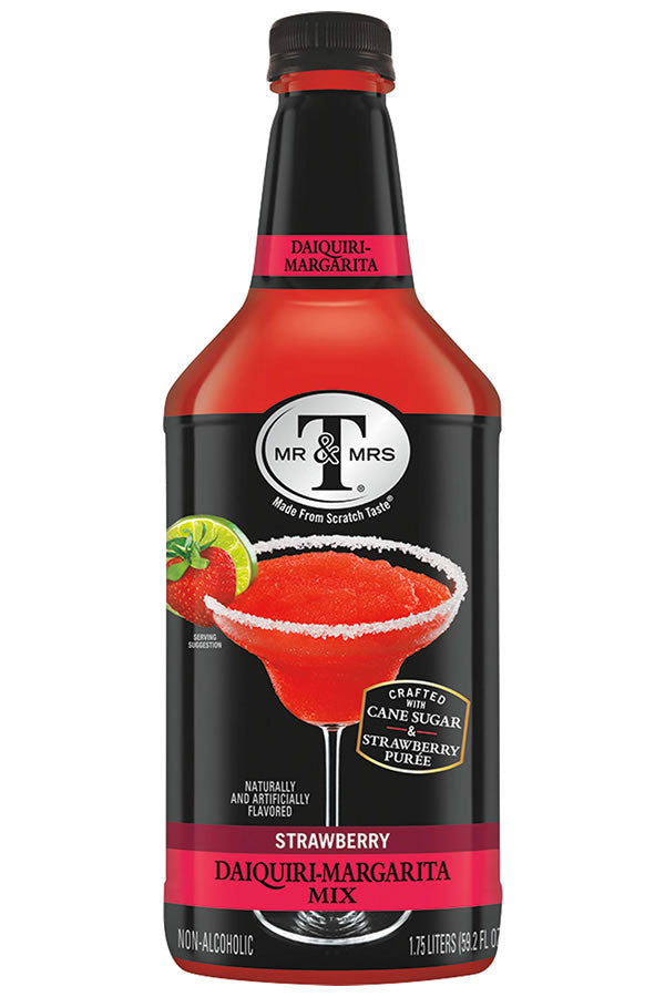 Mr & Mrs T Strawberry Margarita Mix 1.75L