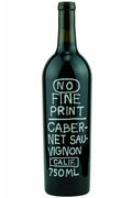 No Fine Print Cabernet Sauvignon
